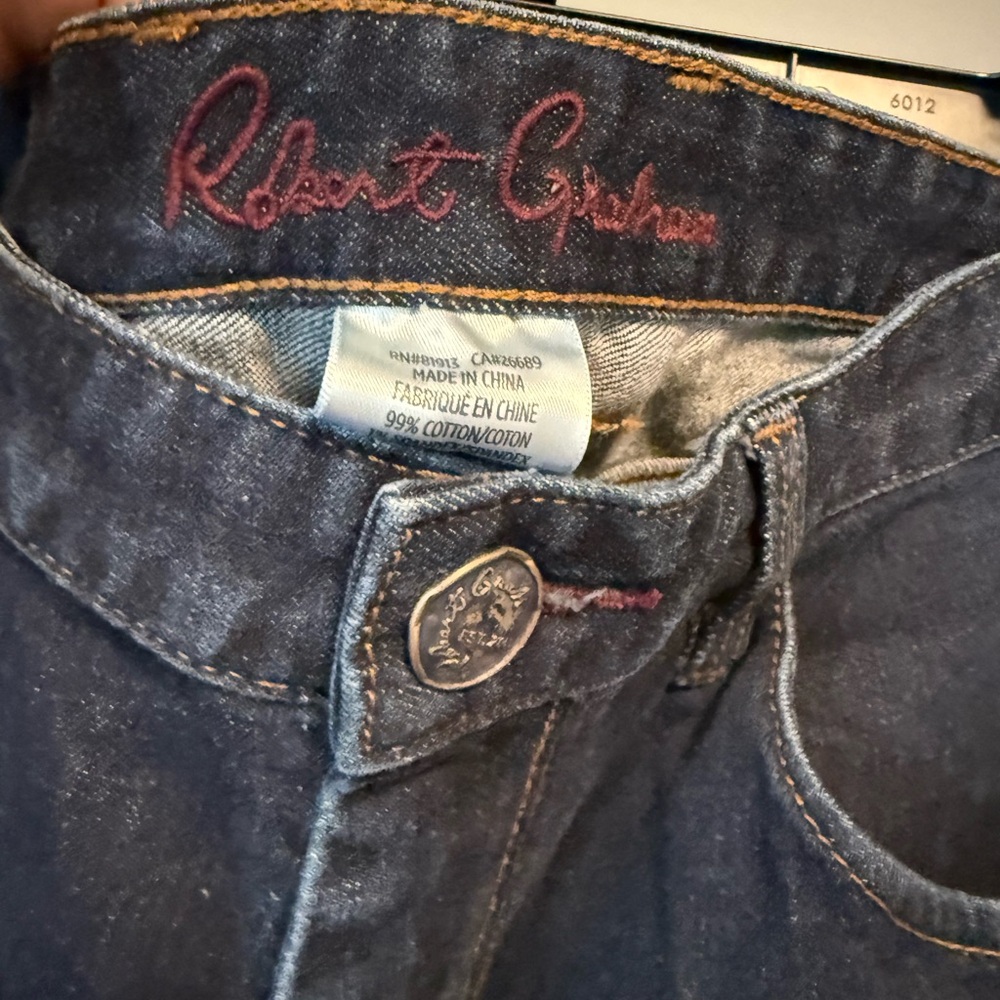 Robert Graham Indigo Denim Jeans size 32 * 28 - Picture 3 of 5